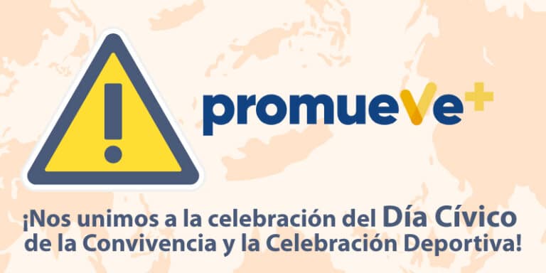 ¡Nos unimos a la celebración del Día Cívico de la Convivencia y la Celebración Deportiva!